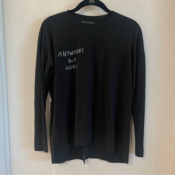 Front Row Shop long sleeve split back - Picture 2 of 4